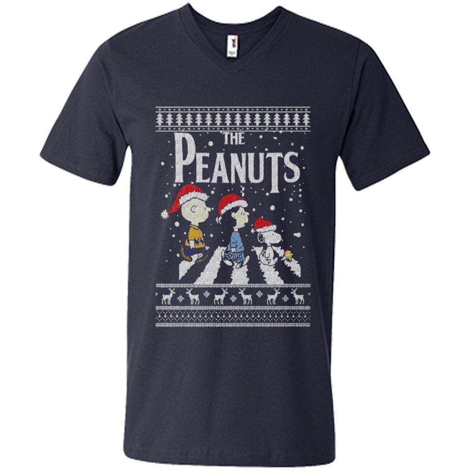 Snoopy Peanuts Ugly Christmas - Men's V-Neck