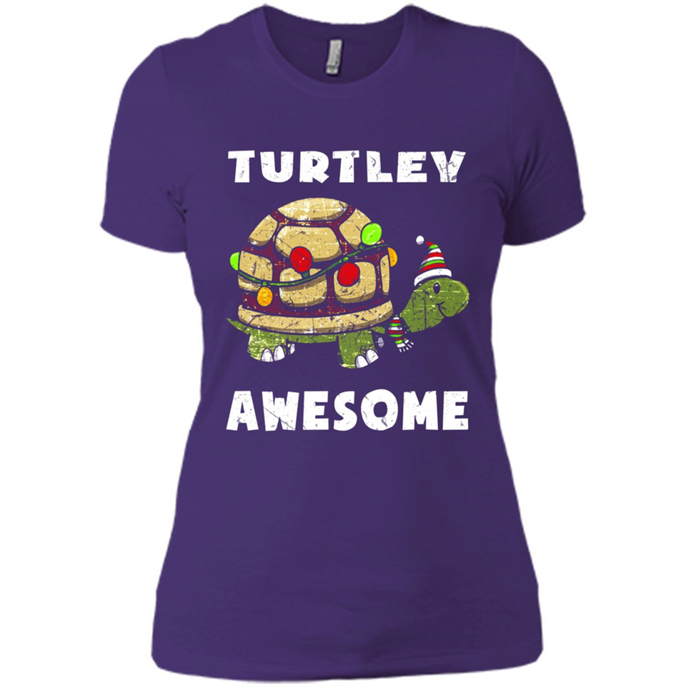 Turtley Awesome - Ladies' Boyfriend T-Shirt