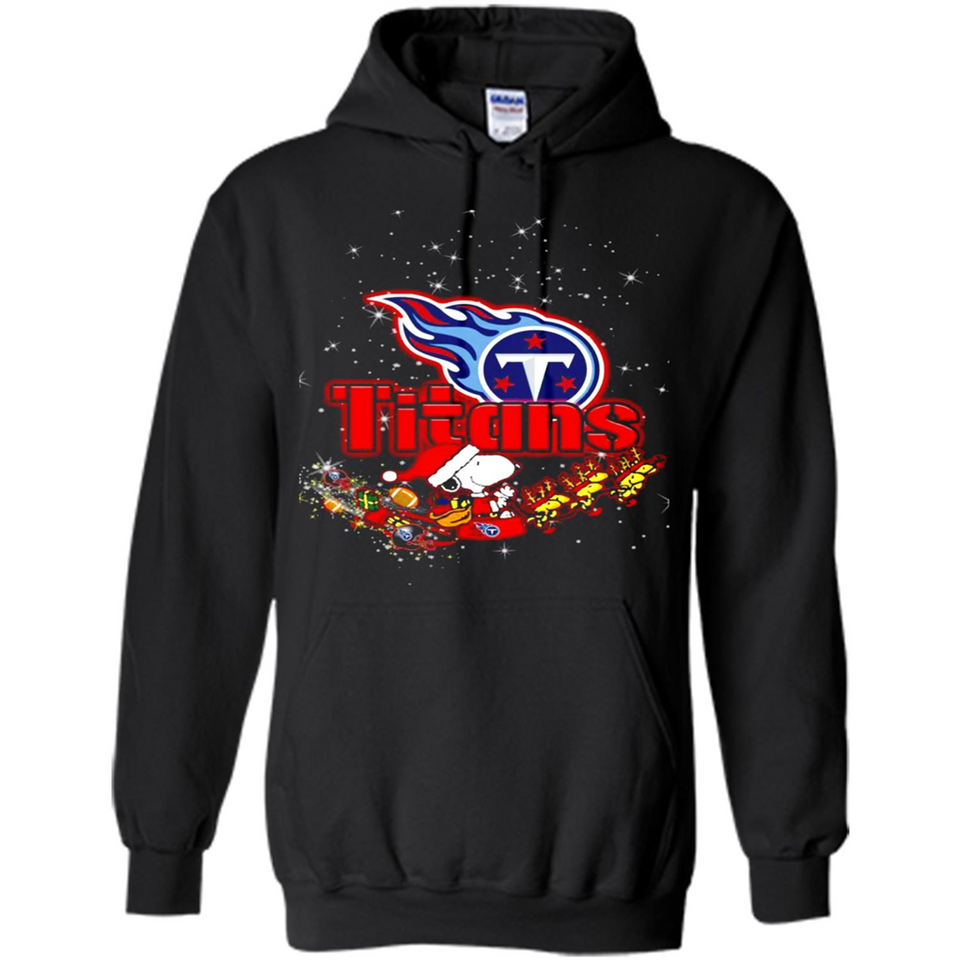 Snoopy Christmas Tennessee Titans - Hoodie