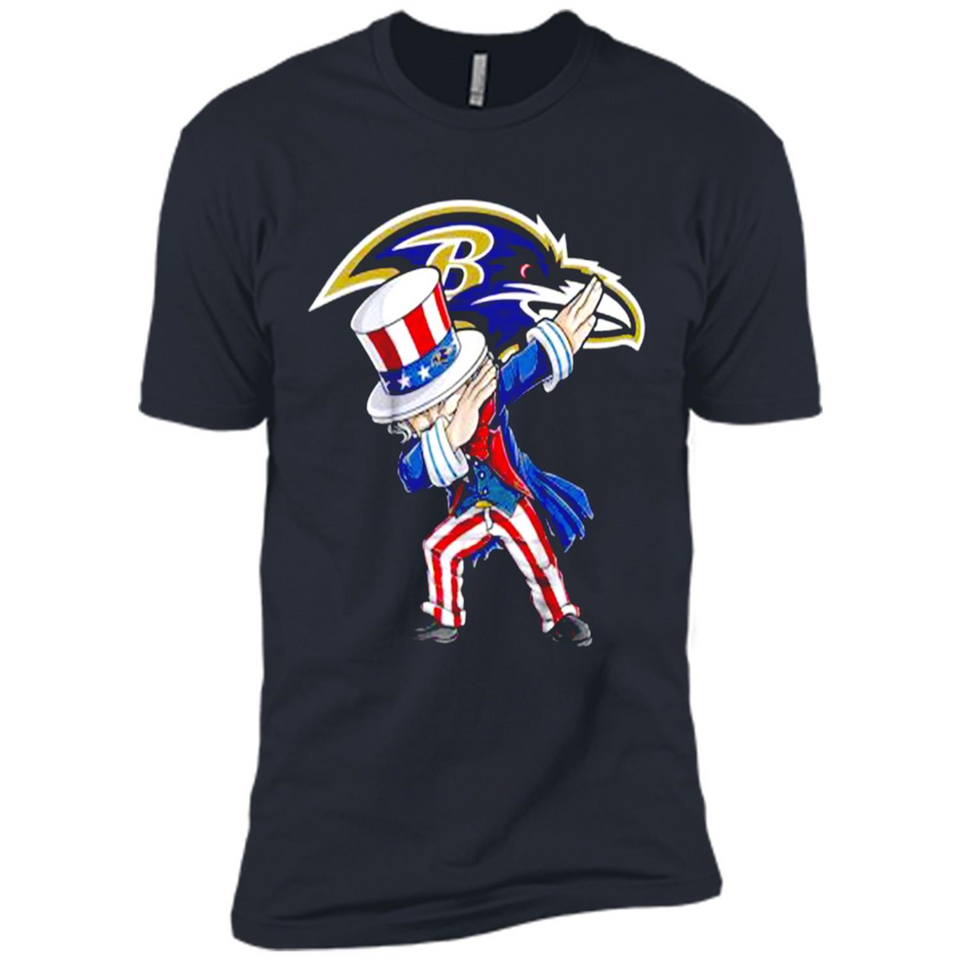 NFL BALTIMORE RAVENS UNCLE SAM DABBING INDEPENDENCE DAY