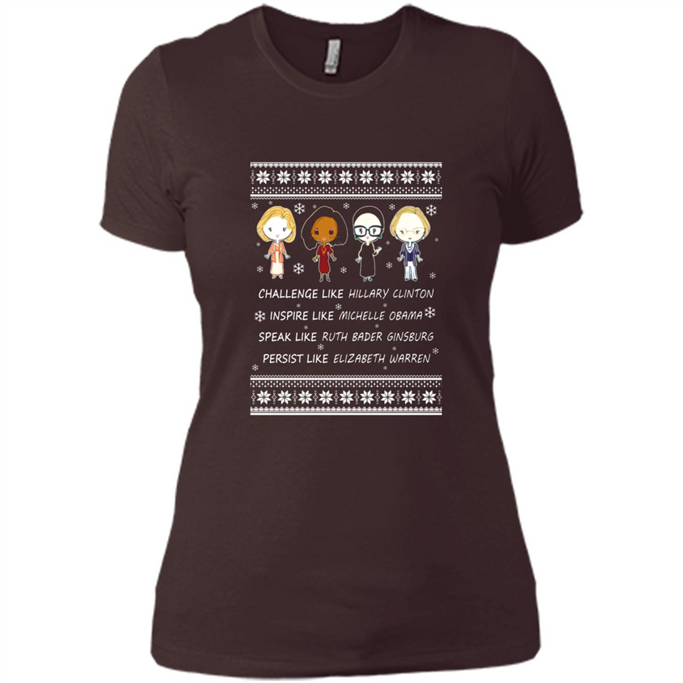 Nasty Women Michelle Hillary Warren Bader Christmas PINGPONG