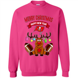 Tampa Bay Buccaneers NFL Reindeer Funny Merry Christmas And Happy New Year
