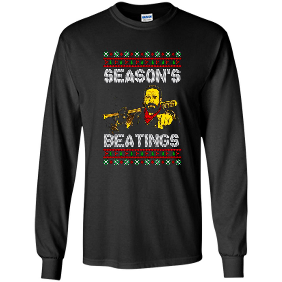 Negan Season's Beatings Christmas PINGPONG