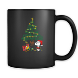 Snoopy-Woodstock-Christmas-tree-for-unto-you-is-born-this-day