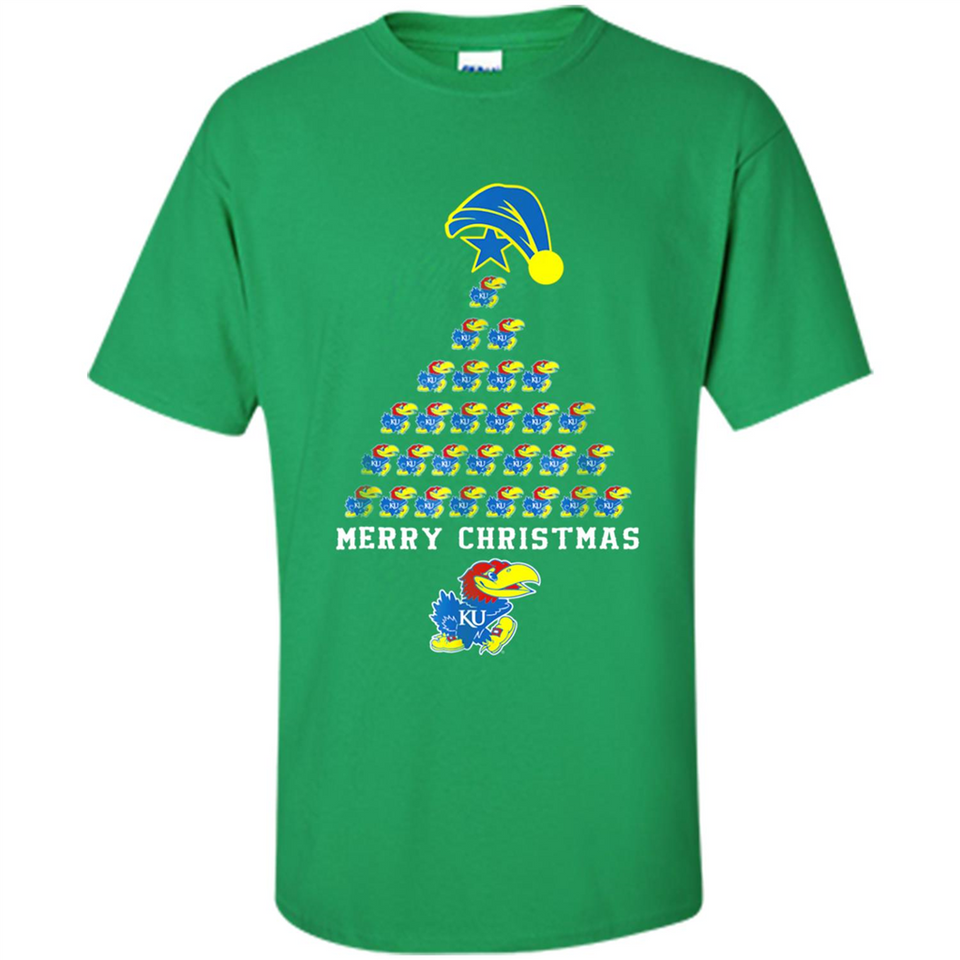 Perfect Kansas Jayhawks Christmas Tree PINGPONG
