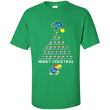 Perfect Kansas Jayhawks Christmas Tree PINGPONG