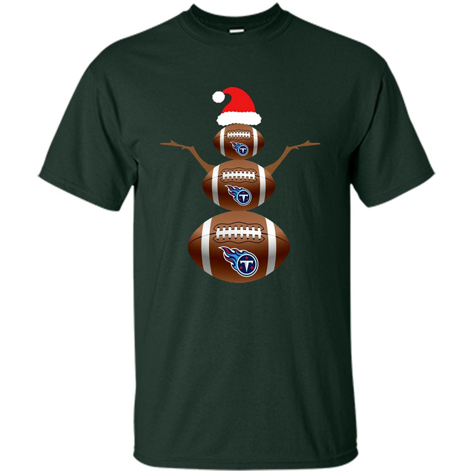 Tennessee Titans NFL Dabbing Snowman Xmas