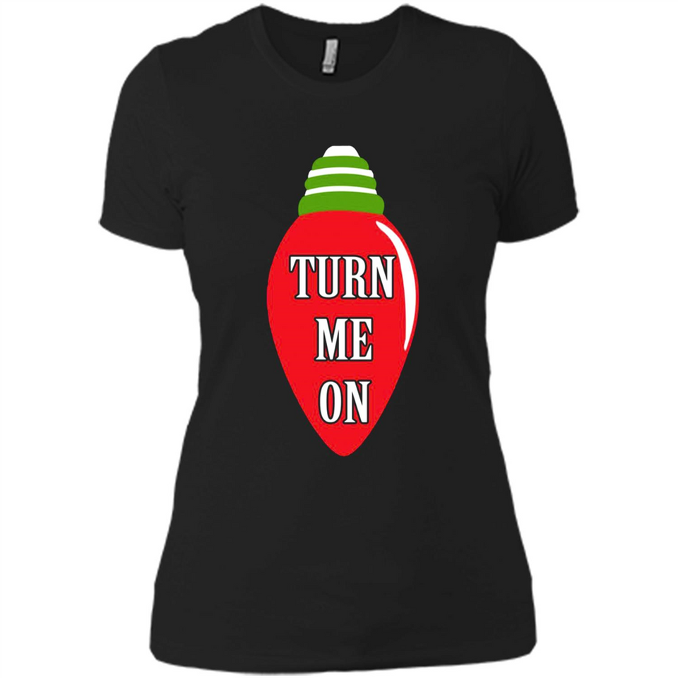 Turn Me On Christmas Tree Light Bulb Decoration