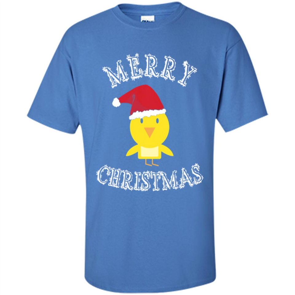 Bird Santa Merry Christmas T-Shirt - Birds Watchers Xmas - Shirt