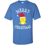 Bird Santa Merry Christmas T-Shirt - Birds Watchers Xmas - Shirt
