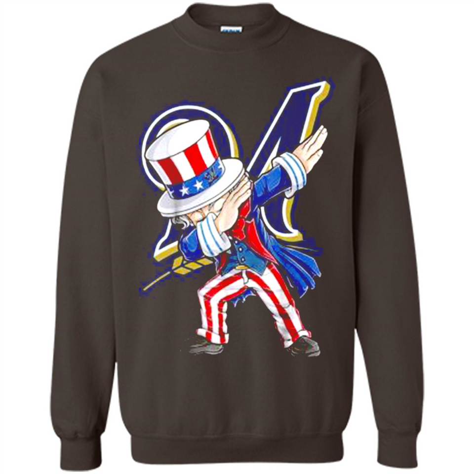 MLB MILWAUKEE BREWERS UNCLE SAM DABBING INDEPENDENCE DAY