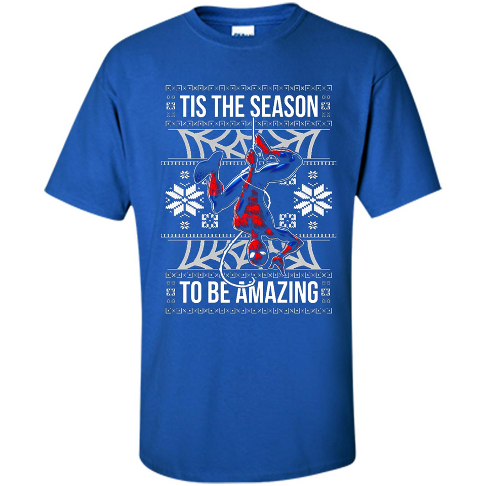 Marvel Spider Man Tis The Season To Be Amazing Ugly Christmas Mug PINGPONG - Shirt