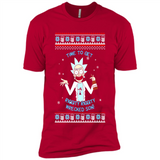 Rick and Morty Time to get Riggity Riggity Wrecked Son Christmas sweater - Premium Short Sleeve T-Shirt