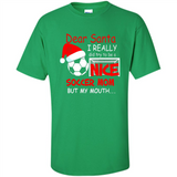 Dear Santa I Really Did Try To Be A Nice Soccer Mom Sweatshirt - Shirt