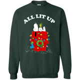 Peanuts By Schulz Snoopy Young Men_s Christmas - Sweatshirt