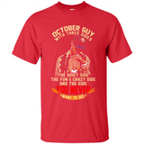 October Guy With Three Sides Quiet Fun Crazy - Shirt
