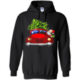 Vintage Santa red Truck Christmas Tree PINGPONG