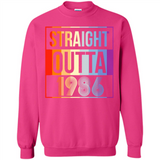 Retro Straight Outta 1986 32 Years Old - Sweatshirt