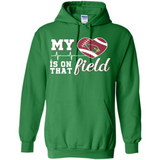 Arizona Cardinals Football My Heart is on that Field - Hoodie
