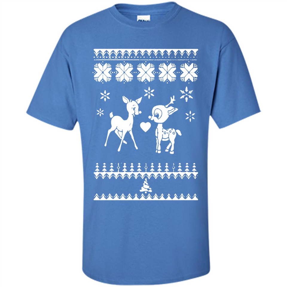 Rudolph and Clarice Ugly Christmas Sweater - Shirt