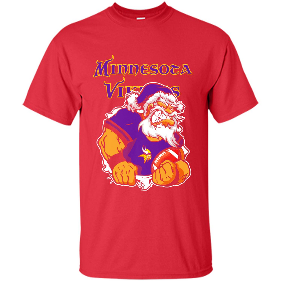 Grumpy Santa Claus Minnesota Vikings Football Team PINGPONG