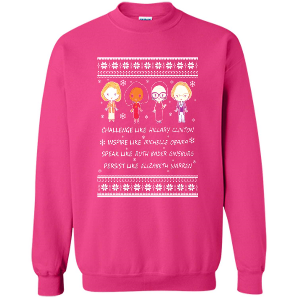 Nasty Women Michelle Hillary Warren Bader Christmas PINGPONG