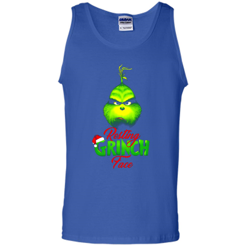 Resting Grinch Face Shirt PINGPONG - Tank Top