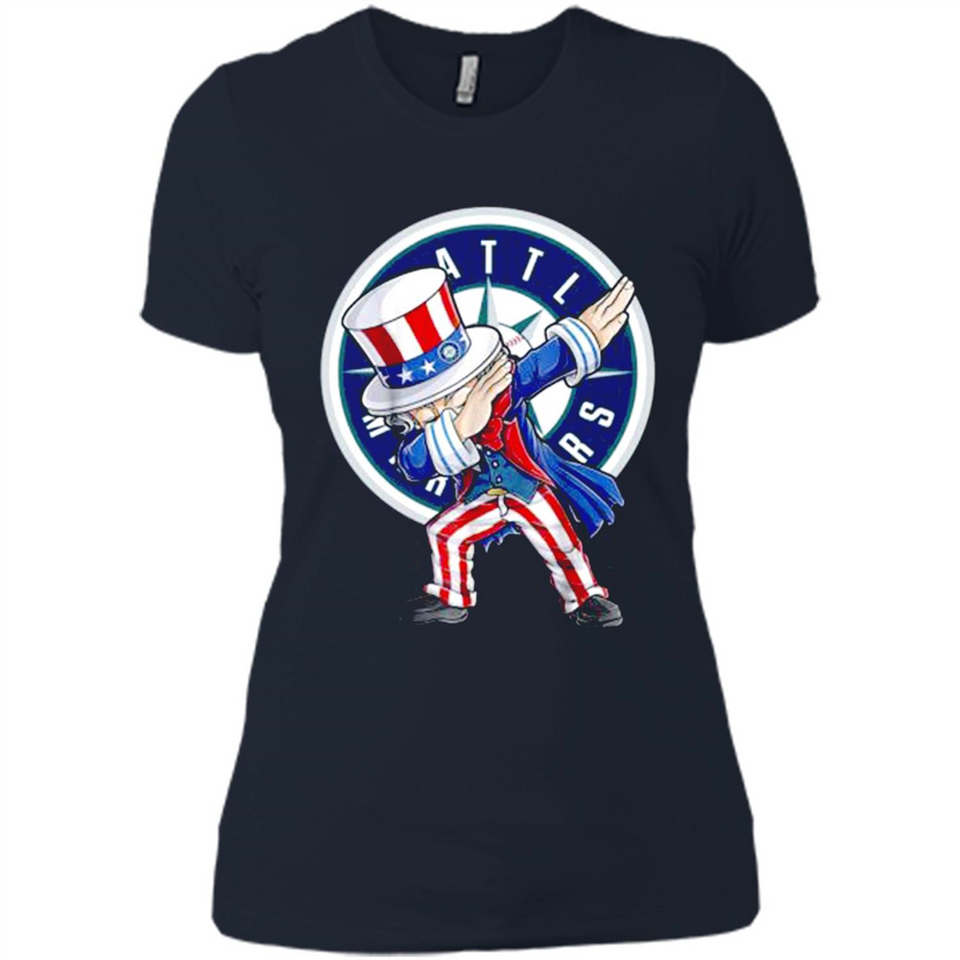 MLB SEATTLE MARINERS UNCLE SAM DABBING INDEPENDENCE DAY