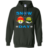 Snow Day Shirt For Brooklyn Nets Vs Minion Fans pingpong