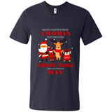 Never Underestimate A May Woman Watches Hallmark Movies Sweatshirt PINGPONG