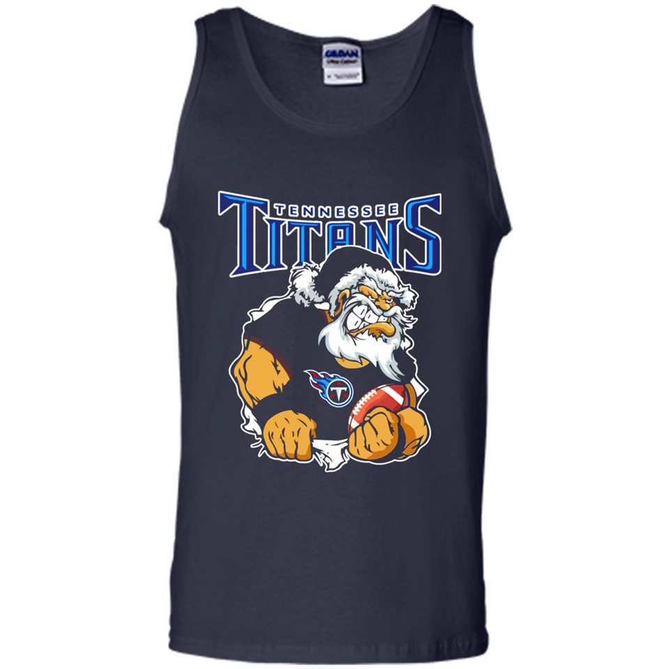 Grumpy Santa Claus Tennessee Titans Football Team PINGPONG