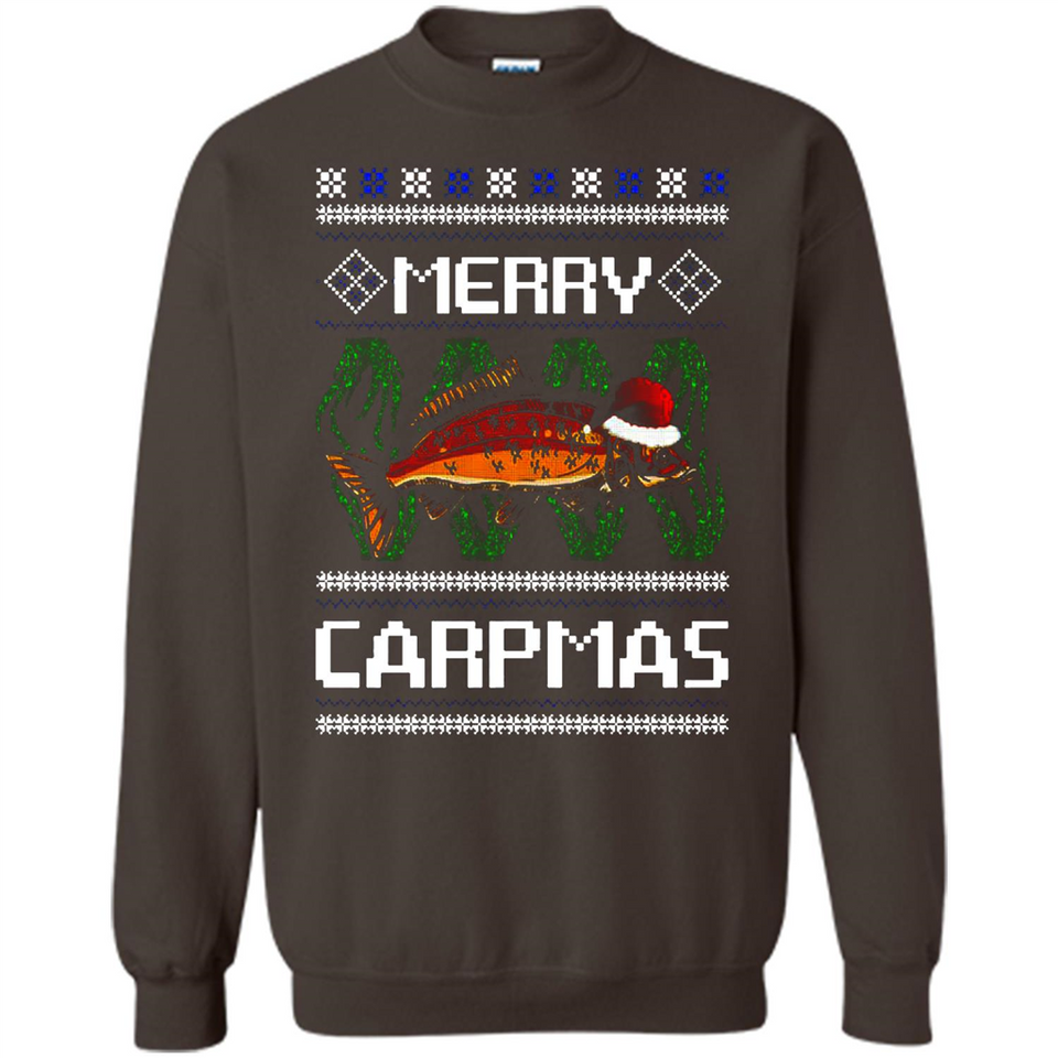 Santa Claus Carpmas Merry Carpmas Christmas Sweater PINGPONG - Sweatshirt