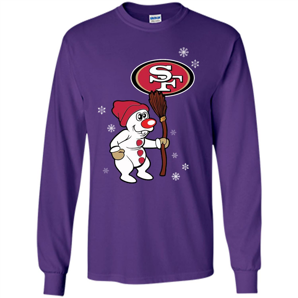 San Francisco 49ers Snowman