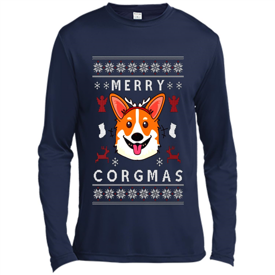 Merry Corgmas Christmas Corgi Christmas Sweatshirt 1 PINGPONG