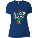 Let's Get Elfed Up Drinking Beer Christmas PINGPONG