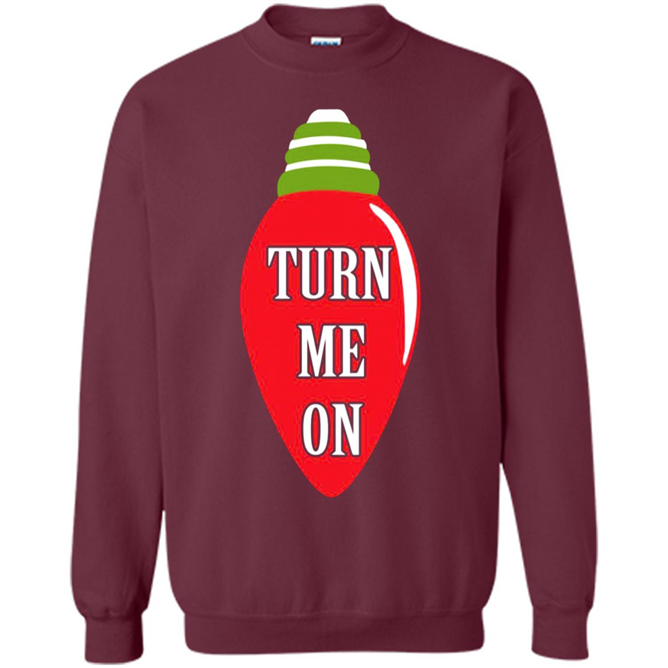 Turn Me On Christmas Tree Light Bulb Decoration