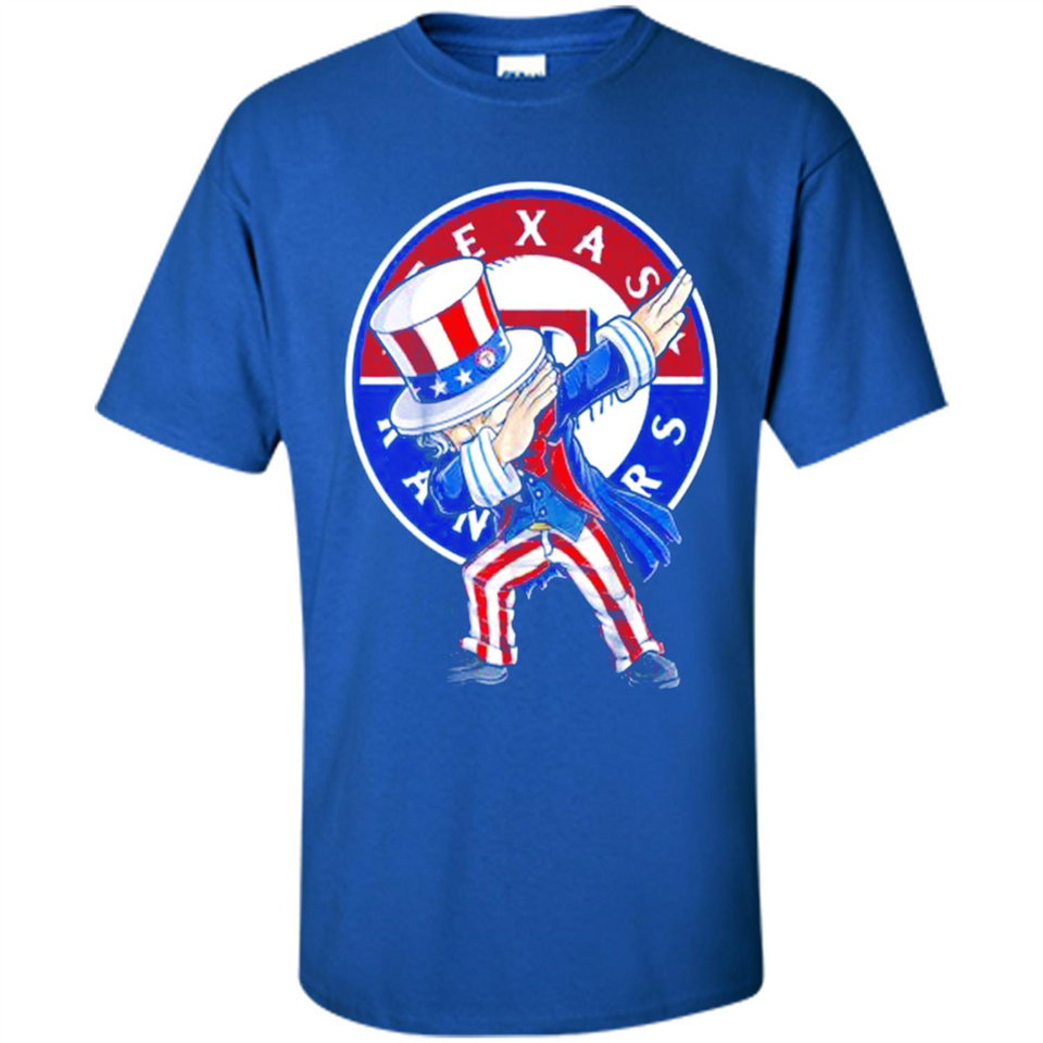 MLB TEXAS RANGERS UNCLE SAM DABBING INDEPENDENCE DAY