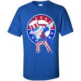 MLB TEXAS RANGERS UNCLE SAM DABBING INDEPENDENCE DAY