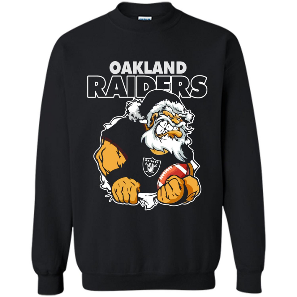 Grumpy Santa Claus Oakland Raiders Football Team PINGPONG