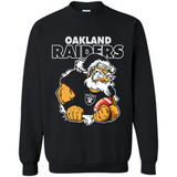 Grumpy Santa Claus Oakland Raiders Football Team PINGPONG