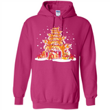 Tiger Christmas Tree Funny Merry Christmas - Hoodie