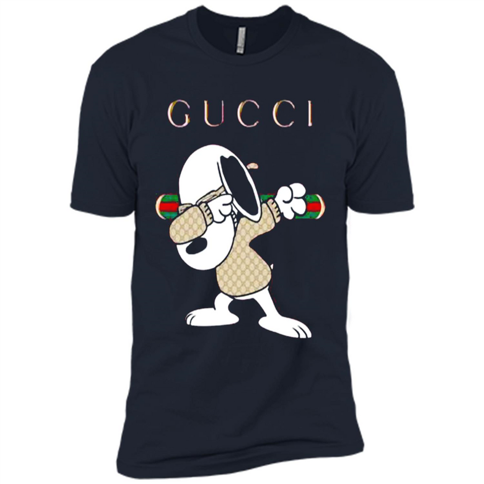 SNOOPY GUCCI DABBING - Premium Short Sleeve T-Shirt