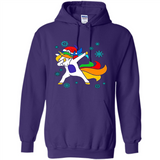 Christmas Dabbing Unicorn - Hoodie