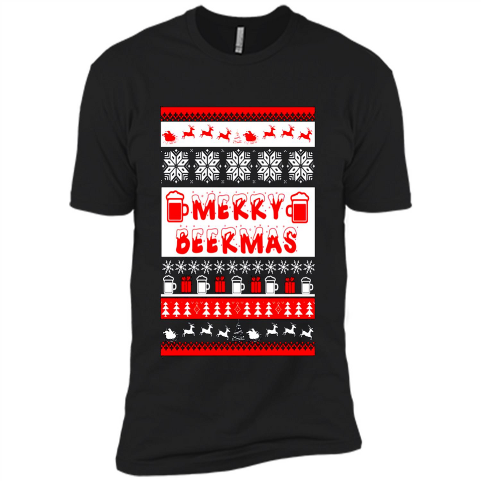 Merry Beermas Christmas sweater PINGPONG