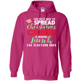 Spread Christmas Cheer Lunch Family Xmas Gift Ls - Hoodie