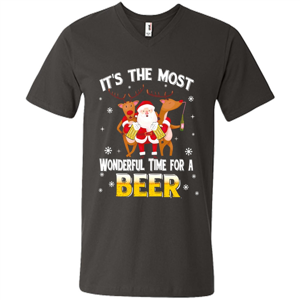 Its The Most Wonderful Time for a Beer - Men's V-Neck