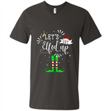 Let's Get Elfed Up Funny Drinking Wine Christmas Elf PINGPONG