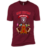 Oakland Raiders NFL Reindeer Funny Merry Christmas And Happy New Year