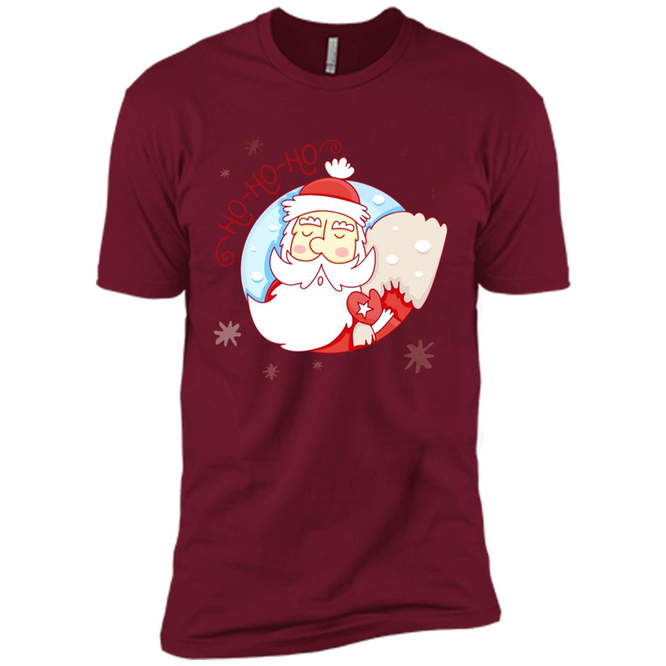 Cute Santa Claus Ho Ho Ho - Premium Short Sleeve T-Shirt