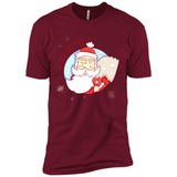 Cute Santa Claus Ho Ho Ho - Premium Short Sleeve T-Shirt